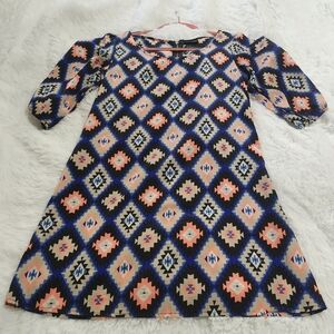 western pattern rue 21 dress sz s